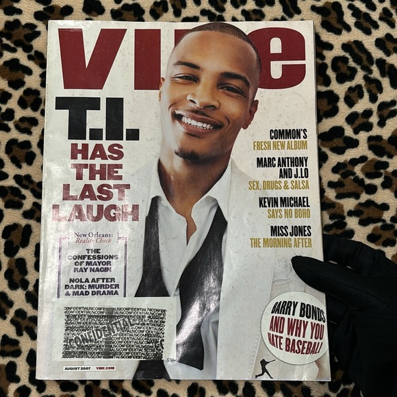 2007 Vibe Magazine T.I. Rap Hip Hop Music 2000s Vintage Y2K Pop Culture - Picture 15 of 15